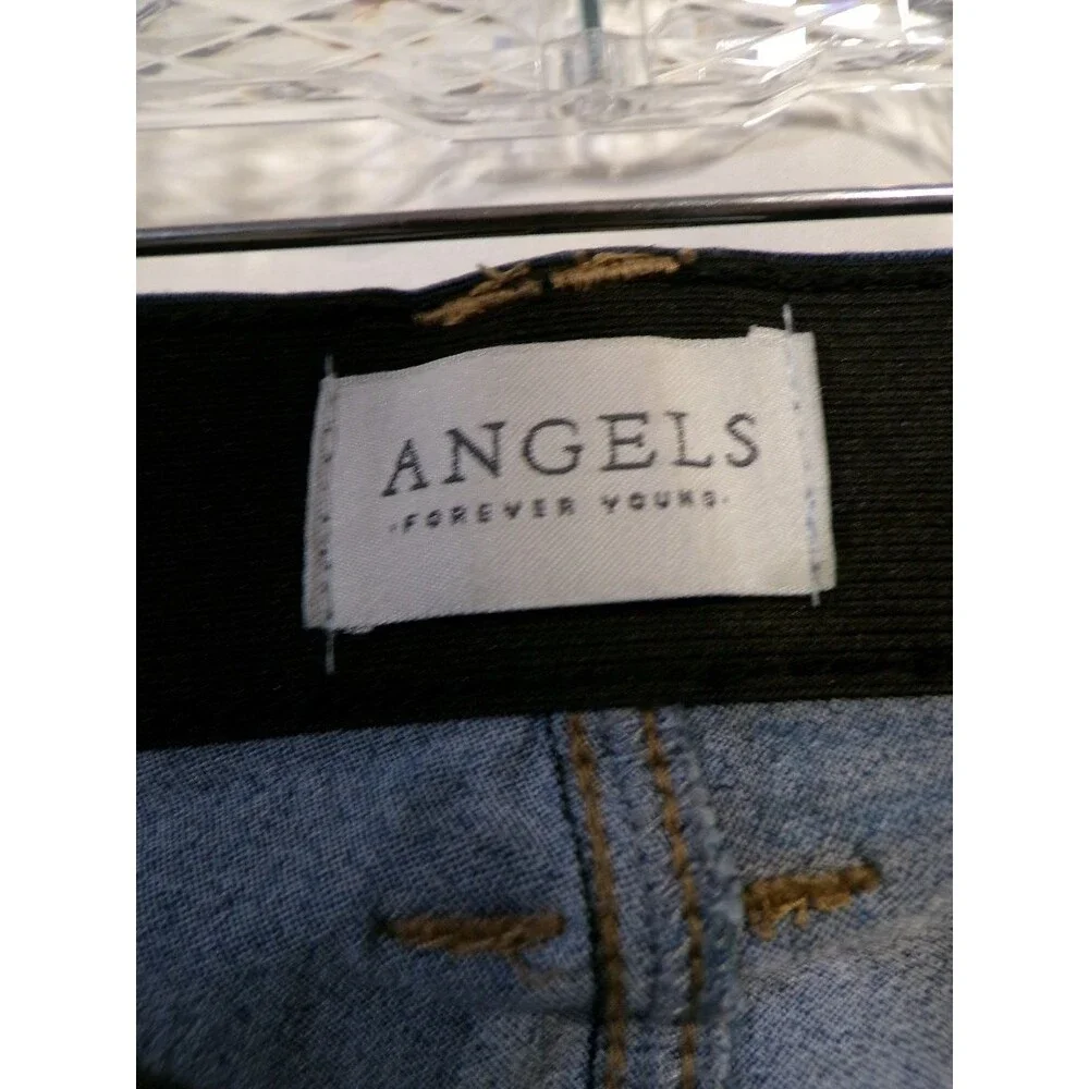Angels Forever Young Women's Jeans Size 28 Blue Everluxe Sculpt Miniboot
